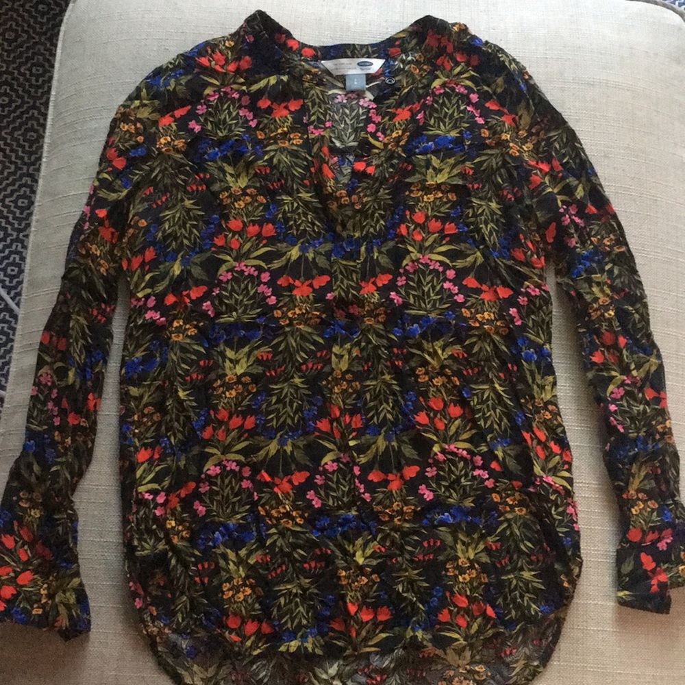 Floral tunic
